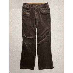 Kuhl Pants Girl's Size 6 Medium Brown Corduroy Pants Outdoor Hiking‎ Jeans